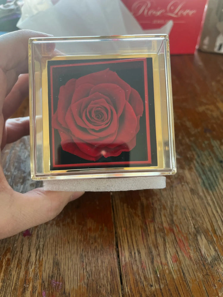 Paris Hirthe’s photo of the red rose gift box
